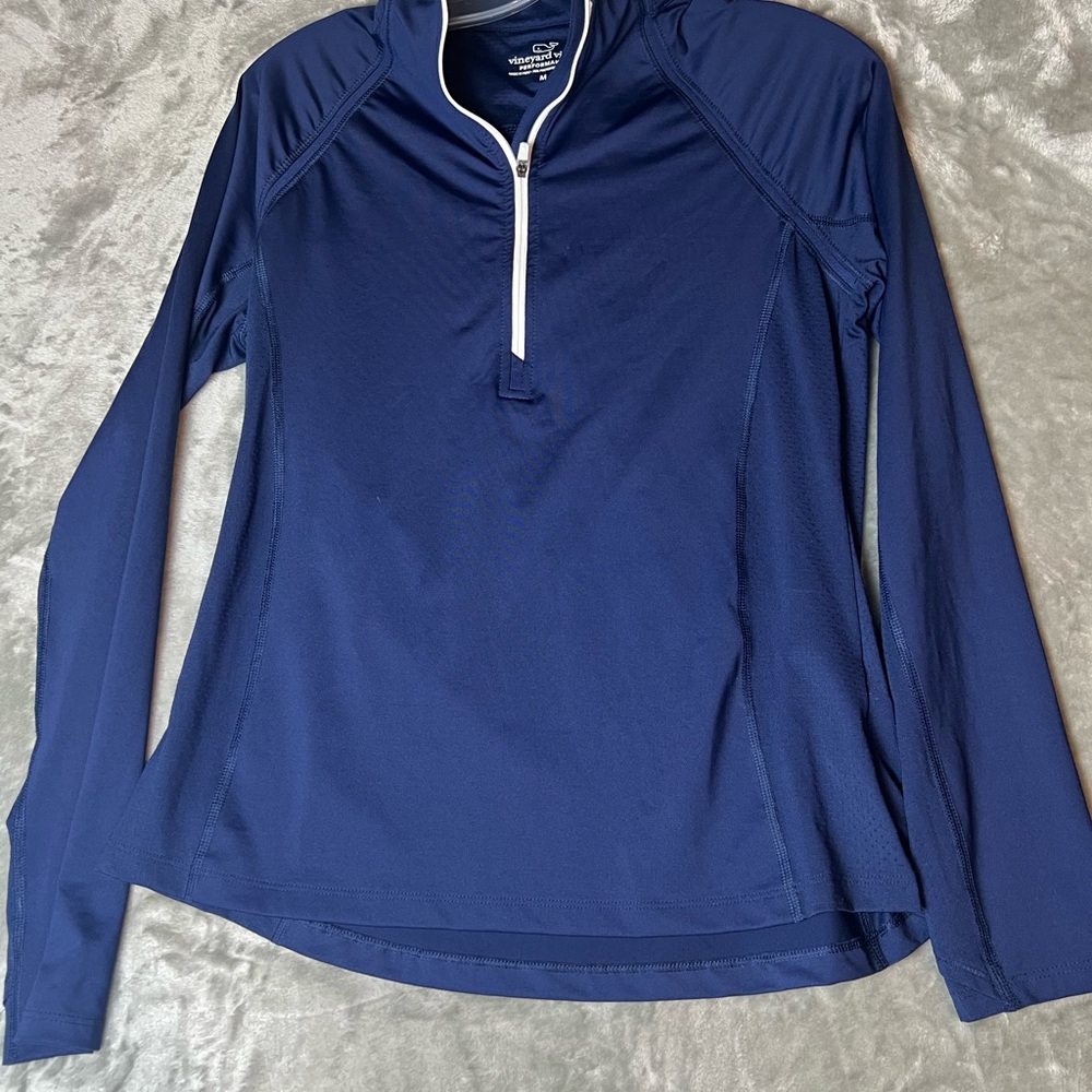 Women's Vineyard Vines Solid Half Zip Performance… - image 1